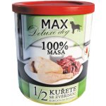 Max Deluxe Adult1/2 kuřete zvěřina 800 g – Sleviste.cz