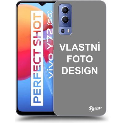 Pouzdro Picasee silikonové Vivo Y72 5G - Vlastní design/motiv čiré – Zboží Mobilmania