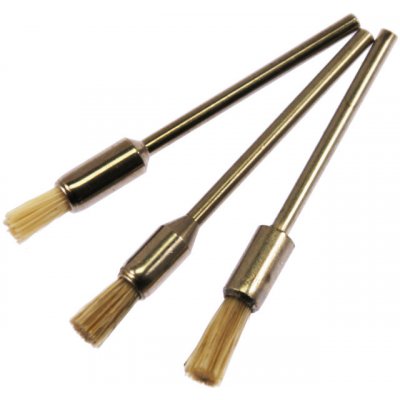 Shesto Rotacraft stopkový silonový kartáč bílý 3 ks – Sleviste.cz