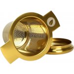 Tea Master čajové sítko s víčkem/podšálkem - gold – Hledejceny.cz