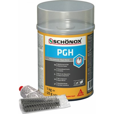 Schönox PGH, 1,02kg - opravná hmota pro vyplňování trhlin v potěrech – Hledejceny.cz