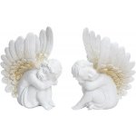 WURM Figurka sedícího anděla 18 cm (mix 2 vzorů /cena za 1 kus) – Hledejceny.cz