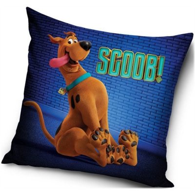 Carbotex Polštář SCOOB! Scooby Doo 40x40 – Zboží Mobilmania