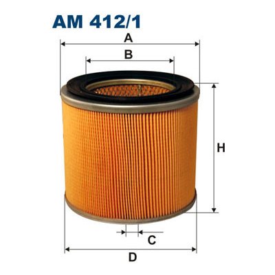 Vzduchový filtr FILTRON AM 412/1 – Hledejceny.cz