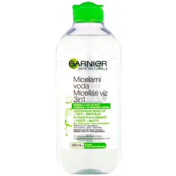 Garnier micelární voda pro smíšenou a citlivou pleť 3v1 (Micellar Watter) 400 ml