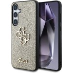 Guess Fixed Glitter Big 4G Samsung S25 zlaté GUHCS25SHG4SGD – Sleviste.cz