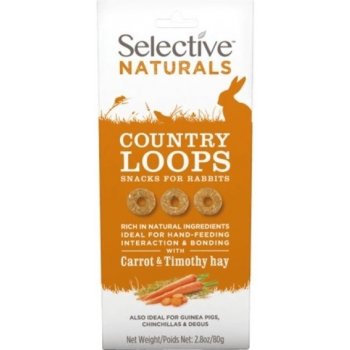 Supreme Petfoods Ltd Selective Naturals Snack Country Loops 80 g