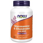 Now Glucosamine & Chondroitin with MSM 180 kapslí – Hledejceny.cz