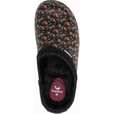 Blackfox pantofle Clogsy Soane zimní dámské černé – Zboží Mobilmania