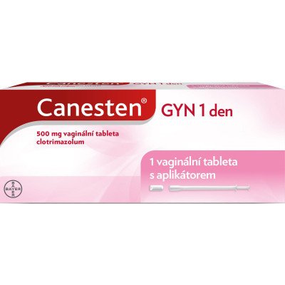CANESTEN GYN 1 DEN VAG 0,5G VAG TBL NOB 1 – Hledejceny.cz