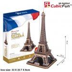 CubicFun 3D puzzle Eiffelova věž (velká) 82 ks – Hledejceny.cz
