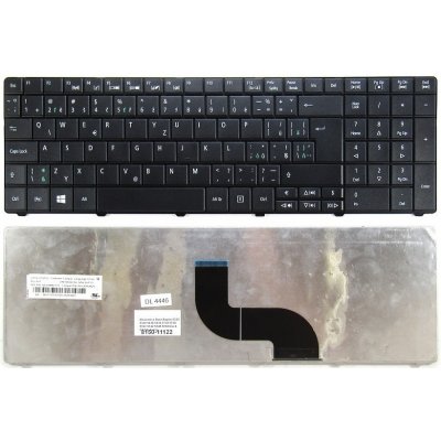 česká klávesnice Acer Aspire 5333 5349 5810 5536 5738 5740 5741 5742 5745 5750 černá CZ/SK - design 2