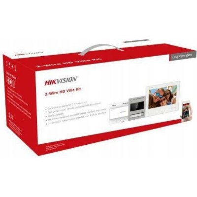Videodomofon DS-KIS704EY-ACW2 Hikvision 2Mpx s WiFi a čtečkou RFID karet – Hledejceny.cz