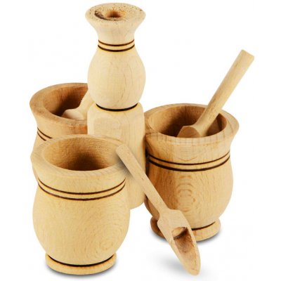 Perfect Home sada dřevěných kořenek 7 dílná – Zboží Mobilmania