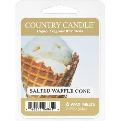 Country Candle Salted Waffle Cone Vonný Vosk 64 g – Zboží Dáma