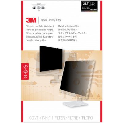 3M PF23.8W9 černý privátní filtr na LCD 23.8" widescreen 16:9 98-0440-5932-1 – Hledejceny.cz