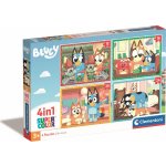 CLEMENTONI Bluey 4v1 12+16+20+24 dílků – Sleviste.cz