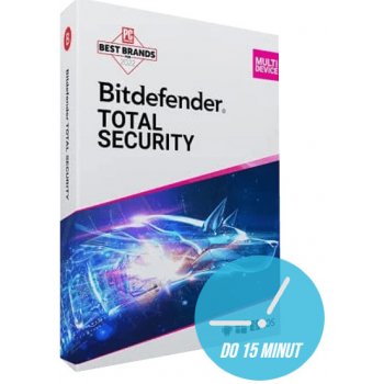 Bitdefender Total Security 2020 5 lic. 1 rok (TS01ZZCSN1205LEN)