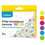 Luma křídy chodníkové 6 ks neon – Zboží Dáma