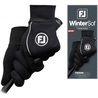 Footjoy WinterSof černé Mens Golf Glove pár XL – Hledejceny.cz