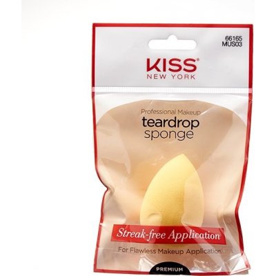 Kiss Teardrop Infused make-up sponge – Zboží Mobilmania