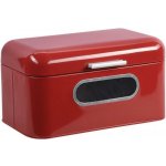 KESPER 18050 Chlebník 30 x 15,4 x 18 cm, nerez, červený – Zboží Dáma