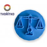 TVOŘÍTKO Váhy - Horoskop Rozměr: 7 cm, + Vykrajovátko: Ne – Hledejceny.cz