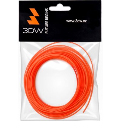 3DW PLA, 1,75 mm, 10m, fluooranžová, 190-210°C – Zboží Živě