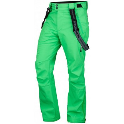 Northfinder pánské lyžařské softshellové zimní kalhoty 3L Hezekiah zelená – Zboží Mobilmania
