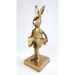 Dekorace králík Wanny bronzový 11*10*30cm – Hledejceny.cz