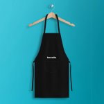 Bewello Kuchyňská zástěra černá – Hledejceny.cz