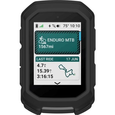 Snug silikonový obal na GPS cyklonavigaci Garmin Edge MTB - černý | Zboží Auto
