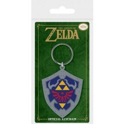 Přívěsek na klíče Nintendo The Legend Of Zelda Hylian Shield Rubber Keychain RK38698C