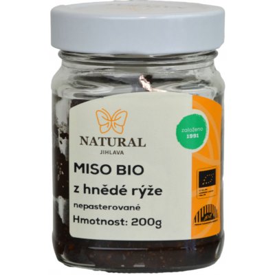 Natural Jihlava Bio Miso z hnědé rýže 200 g – Hledejceny.cz