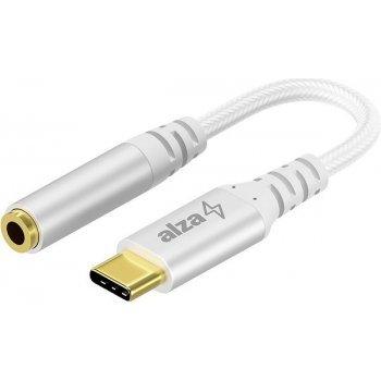 AlzaPower USB-C (M) na 3.5mm Jack (F) 0.1m APW-ADTC3J01S