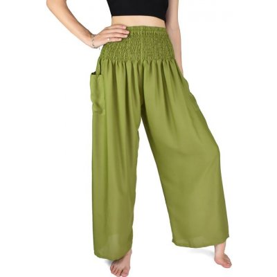 Kalhoty jóga SARUT zelené