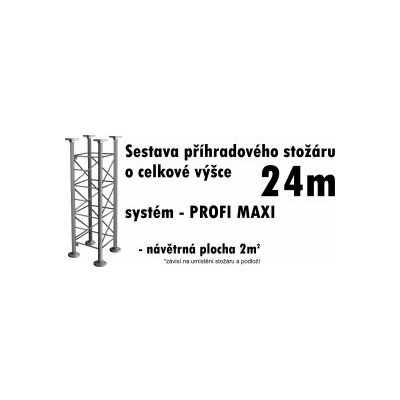 ! AKCE ! Sestava příhradového stožáru 24m SPS24MPM – Hledejceny.cz