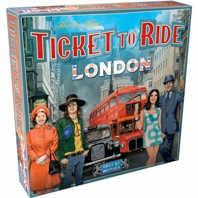 Days of Wonder Ticket to Ride London – Hledejceny.cz