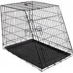 Selko klec do auta pro psy 2 dveře zkosená 75 x 52 x 61 cm – Sleviste.cz