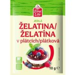 Fine Life Želatina plátky 10 g – Zboží Dáma