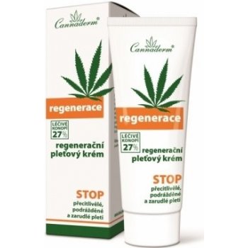 Cannaderm Regenerace ošetřující krém 75 g