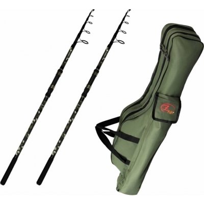 ZFISH Combo 2x Kingstone Telecarp + Case 3,6 m 3 lb 5 dílů – Zboží Mobilmania