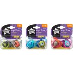 Tommee Tippee C2N silikon Night Time fialová 2 ks – Zboží Mobilmania