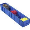 Úložný box Allit 456560 skladový box 91 x 500 x 81 mm modrá 1 ks