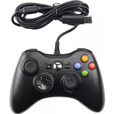 PSko drátový ovladač pro Xbox 360 černý 5982 – Hledejceny.cz