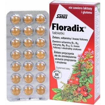 Salus Floradix Železo+ 84 tablet