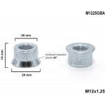 Vložka se závitem M12x1,25 mm kužel do rozšiřovacích podložek Ø 20 mm, výška 14 mm M1225GBA | Zboží Auto