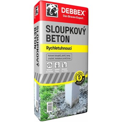 Den Braven Sloupkový beton rychletuhnoucí 25 kg