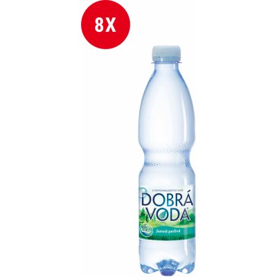 Dobrá voda jemně perlivá 8 x 0,5l – Hledejceny.cz