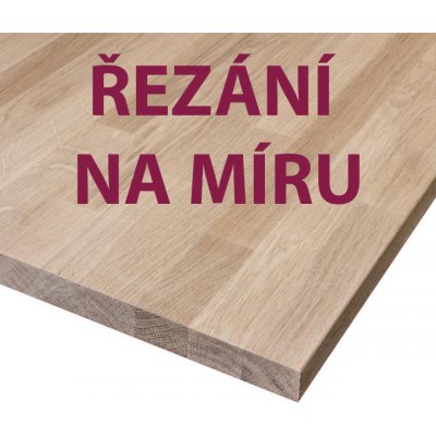 Dubová spárovka cink řezaná na míru tl. 18 mm, A/B (cena za m3) – Zboží Mobilmania